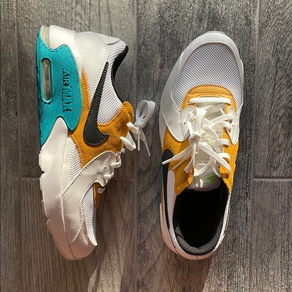 Nike Other - Nike White and Yellow Sneakers Modern Design